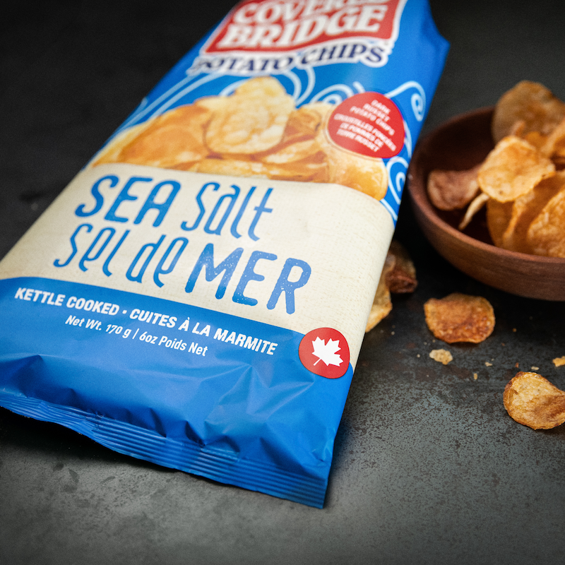 Covered Bridge Croustilles Tempête 